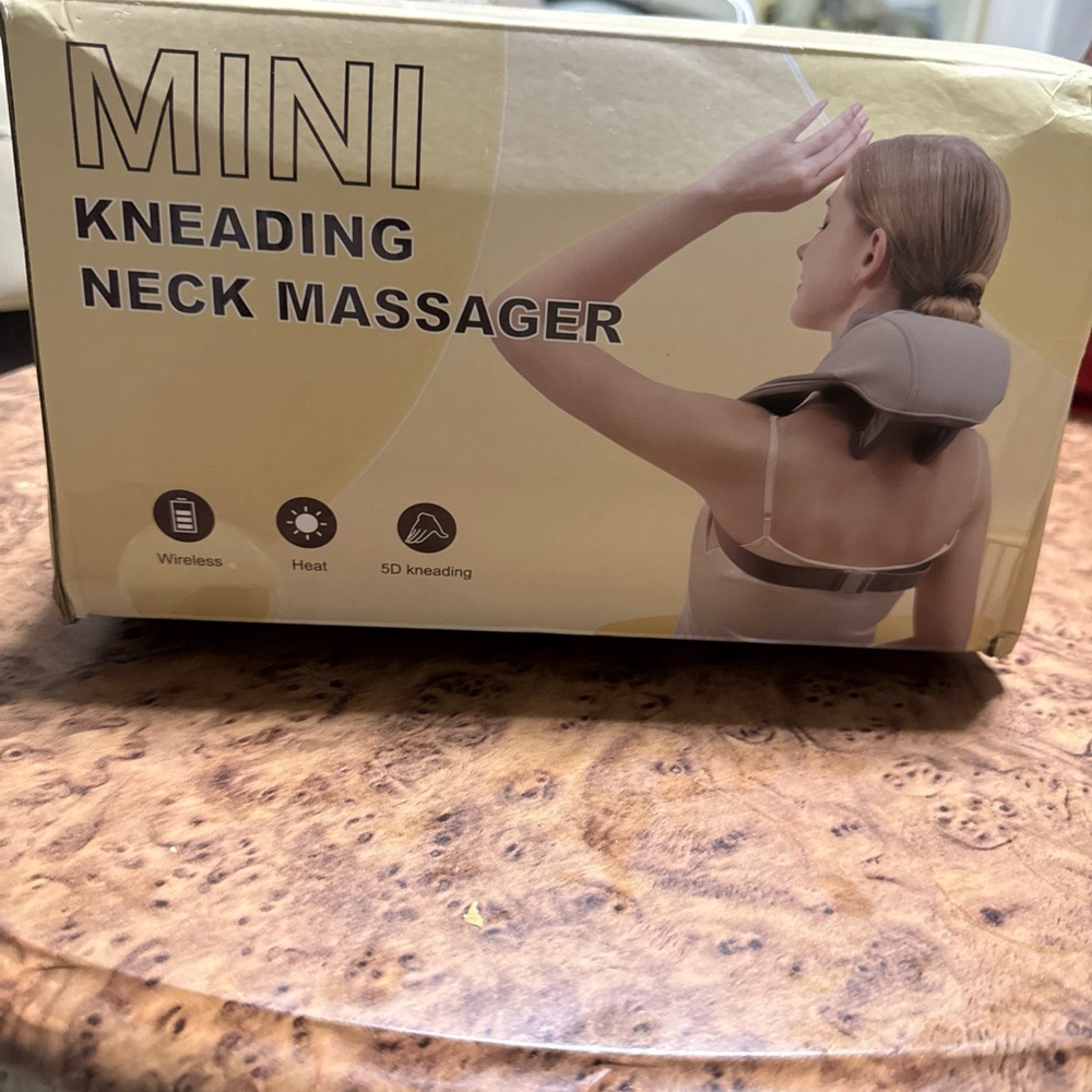 Mini Kneading Neck Massager
